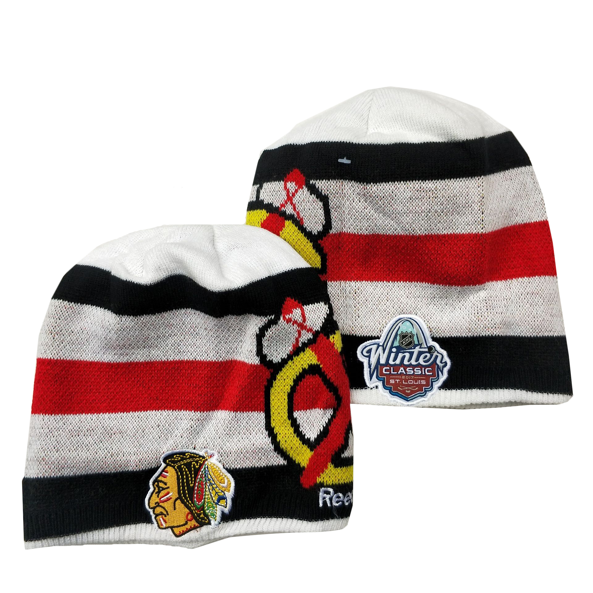 Chicago Blackhawks Knit Hats 006